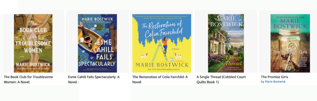 Marie Bostwick books